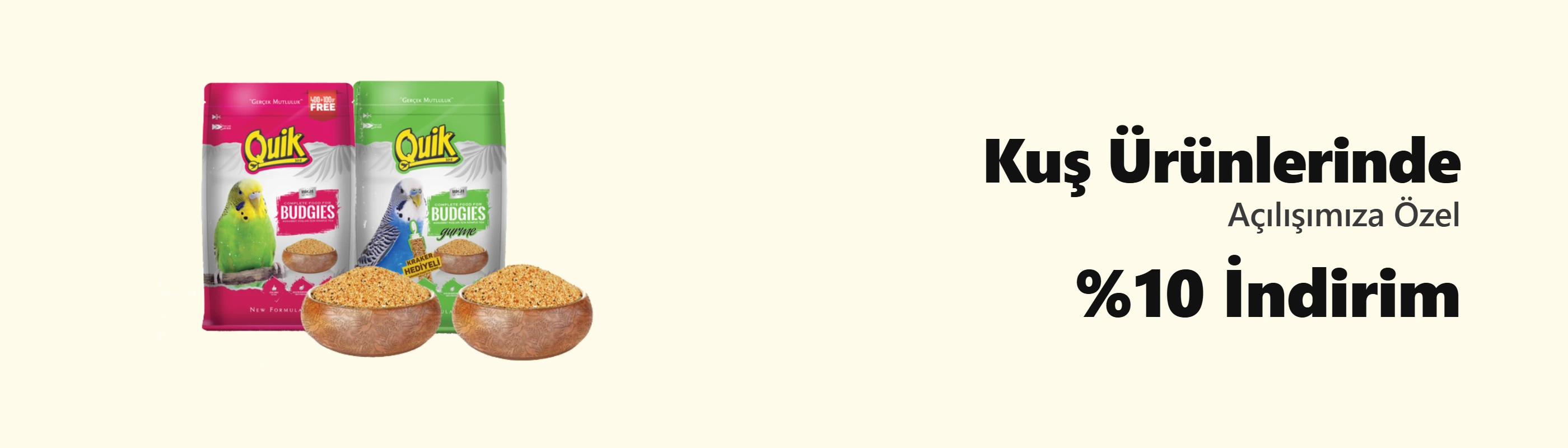 Kuş Ürünleri Banner